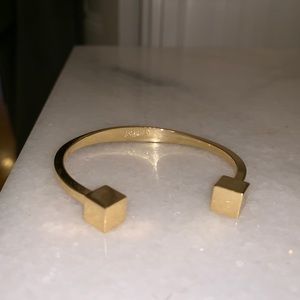 JCrew gold cuff bracelet